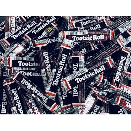 Tootsie Roll .5 Oz Snack Size Fun Bar Individually Wrapped Bulk Classic Chewy Candy (5 Pound)