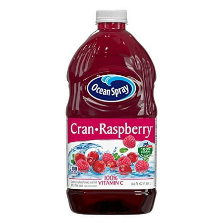 Ocean Spray Cran-Raspberry Juice Drink  64 Ounce Bottles (Pack of 8)