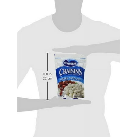 Ocean Spray Craisins Dried Cranberries Greek Yogurt (Pack of 4)