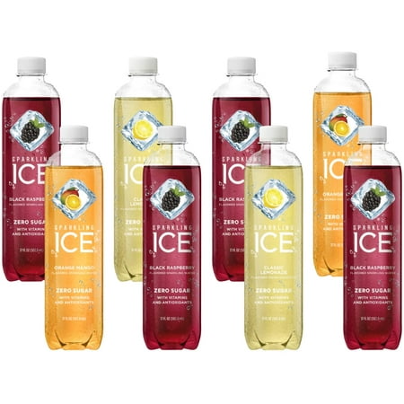Sparkling Sparkling Water Assorted Variety Pack - Zero Sugar Flavored Water  with Vitamins and Antioxidants  Low Calorie Beverage  17 Fl Oz Bottles - 