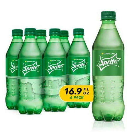 Lemon Lime Soft Drinks  16.9 Fl Oz  6 Count - Pack of 12