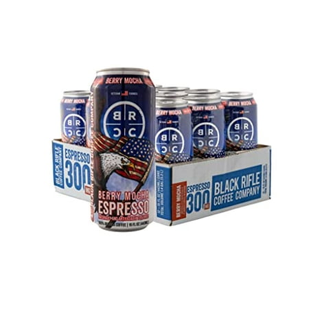 Black Rifle Coffee RTD (Berry Mocha Espresso  15 Fl Oz (Pack of 12))