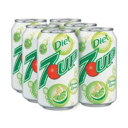Diet 7-up  12 Fl Oz (Pack of 6)