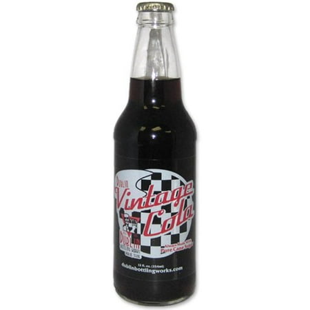 Soda Sweetened with Pure Cane Sugar 12Oz Glass Bottles (Pack of 24) (Dublin Vintage Cola)