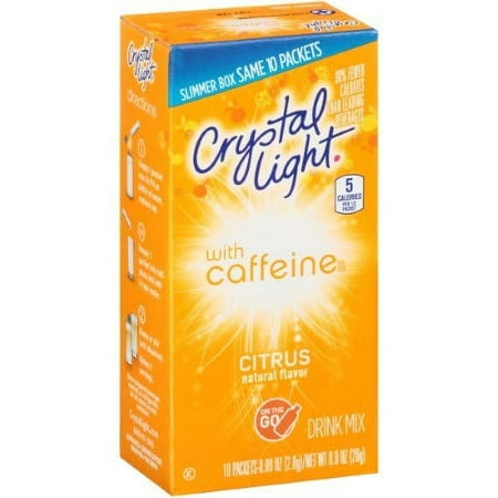 Crystal Light on the Go Citrus Energy Drink Mix (Pack of 14)