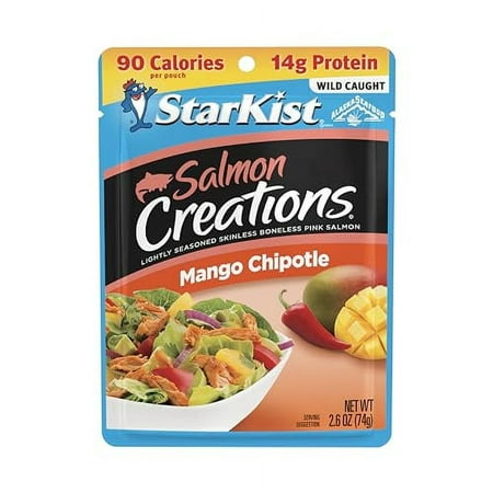 StarKist Salmon Creations Mango Chipotle - 2.6 Oz Pouch (Packaging May Vary) (Pack of 12)