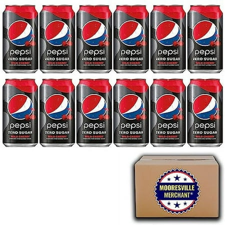 Wild Zero Sugar Soda  12 Fl Oz  12 Cans with Decal