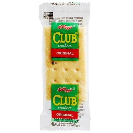 Kellogg S Club Crackers Original Single Serve Packets for Snack  on the Go  Everyday  (50 Packs)