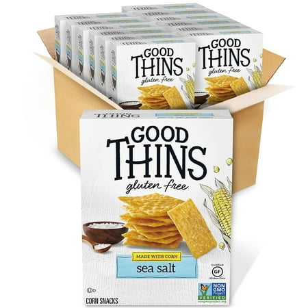Sea Salt Corn Snacks Gluten Free Crackers  12 - 3.5 Oz Boxes