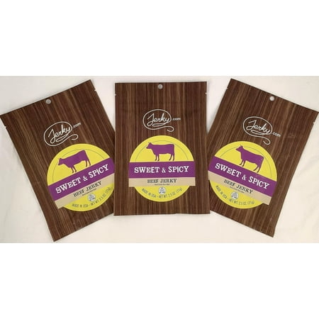 All Natural Best - No Added Preservatives  No Added MSG or Nitrates - 100% Healthy  Lean (Sweet & Spicy  7.5 Oz. (3 Pack))