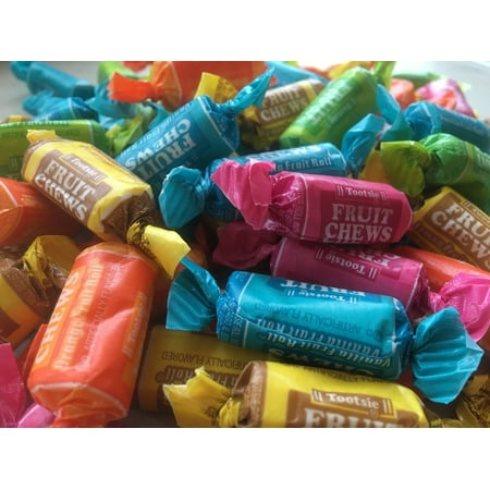 Tootsie Roll Midgees Assorted Fruit Chews TEN POUNDS Bulk Candy FREE SHIPPING
