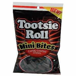 Tootsie Roll Mini Bites Candy Coated Chews 5.5 Oz