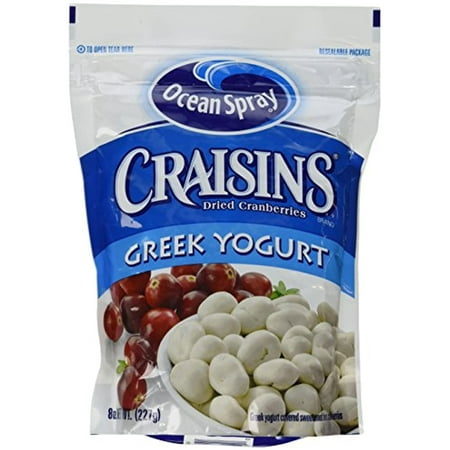 Ocean Spray Craisins Dried Cranberries Greek Yogurt (Pack of 4)
