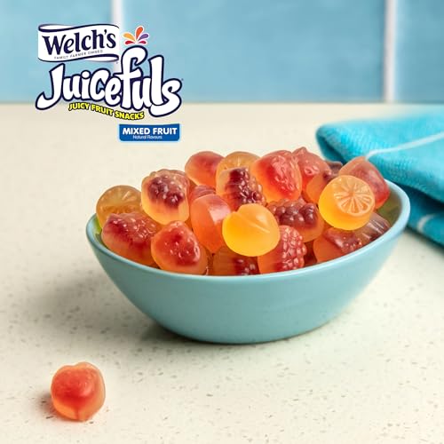 Welch S Juicefuls Juicy Fruit Snacks  Mixed Fruit  Fruit Gushers  Gluten Free  Sharing Size Bags  7 Oz (Pack of 1) thumbnail
