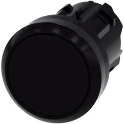 Siemens 3SU10000AB100AA0 SIRIUS ACT Pushbutton Black 22mm Round Pl