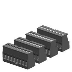 Siemens S7-1200 Series PCB Terminal Block, 8-Contact, Surface, 1 Row
