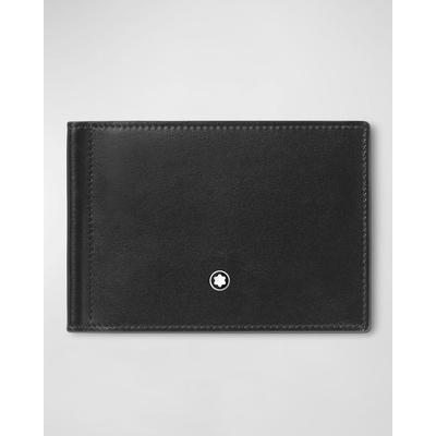 Montblanc Meisterstuck 6cc Leather Money Clip Wallet