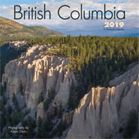 2019 British Columbia Mini Wall Calendar, by Wyman Publishing