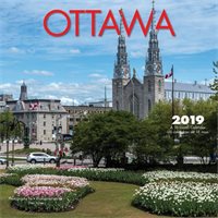 BrownTrout â€“ Calendrier Mural CarrÃ© 2019, Ottawa, Bilingue, 12 Po X 12 Po (9781525602313) | BrownTrout Publishers