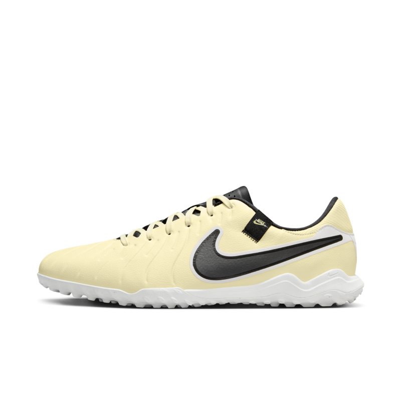 Nike Tiempo Legend 10 Academy TF Turf Soccer Cleat Lemonade/Black/Metallic Gold Coin-5