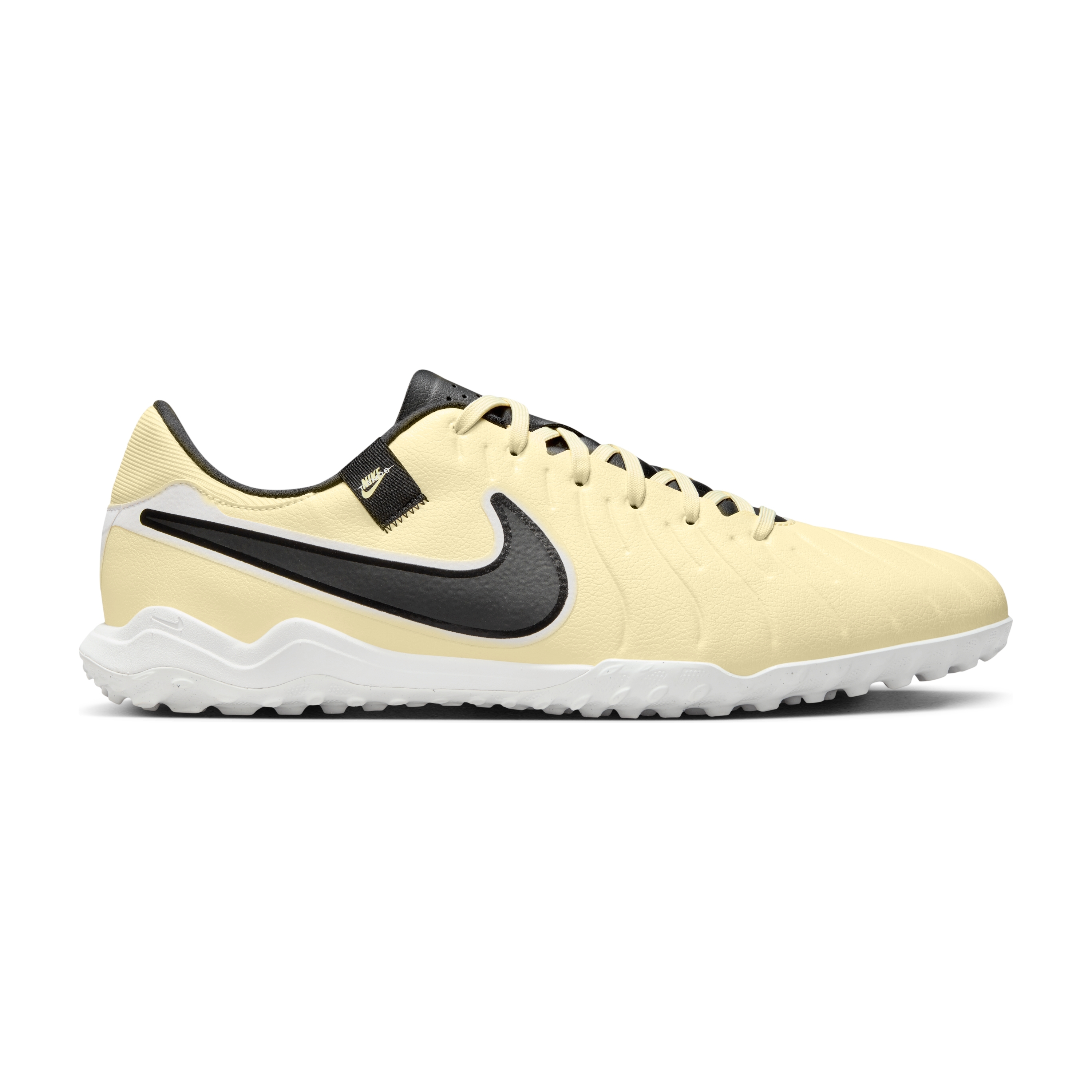 Nike Tiempo Legend 10 Academy TF Turf Soccer Cleat Lemonade/Black/Metallic Gold Coin-10.5