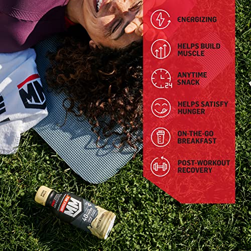Muscle Milk Pro Advanced Nutrition Protein Shake, Intense Vanilla, 14 Fl Oz Bottle, 12 Pack, 40g Protein, 1g Sugar, 16 Vitamins & Minerals, 6g Fiber, thumbnail