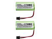 2x Battery for Uniden BT-1008 BT-1021 BBTG0798001 DECT20803 Cordless Home Phone
