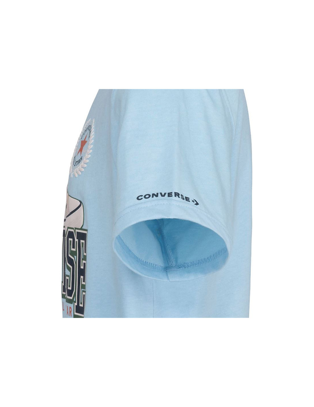 Converse Big Boys Crew Neck Short Sleeve Graphic T-Shirt, X-large (18-20), Blue thumbnail