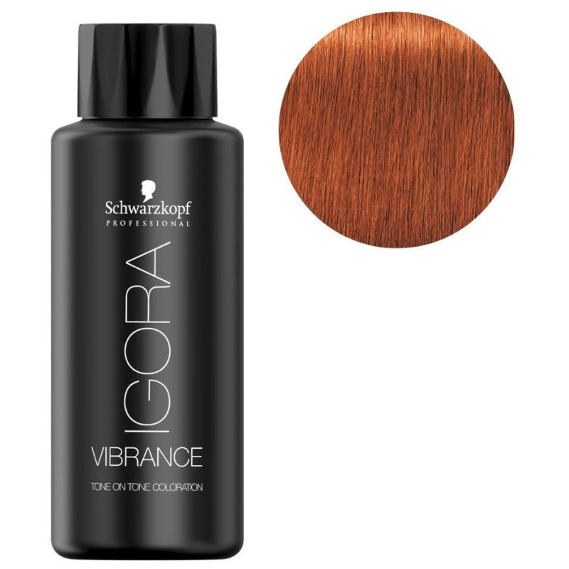 Schwarzkopf Professional IGORA Vibrance Demi-permanent Hair Dye Shade 7-77 Medium Blonde Copper Extra 60 Ml