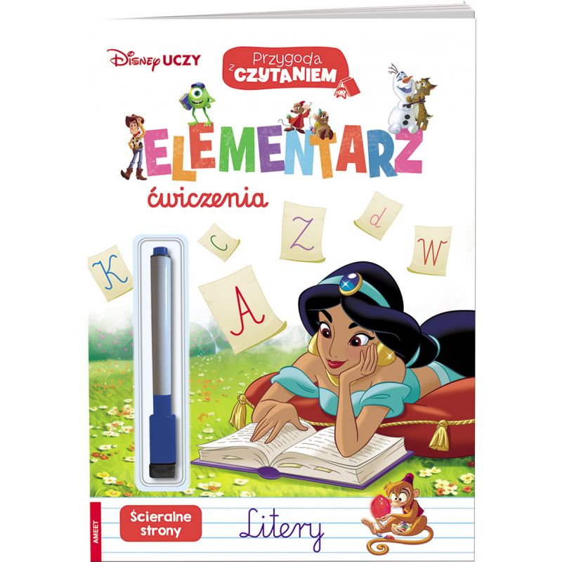 Książeczka Disney Uczy. Elementarz ćwiczenia. Litery USL-9303 thumbnail
