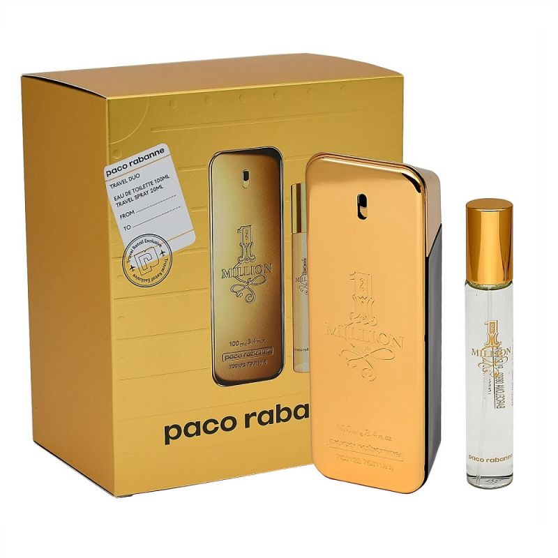 Paco Rabanne 1 Million Gift Set Eau De Toilette Men 100ml and Eau De Toilette Men 20ml thumbnail