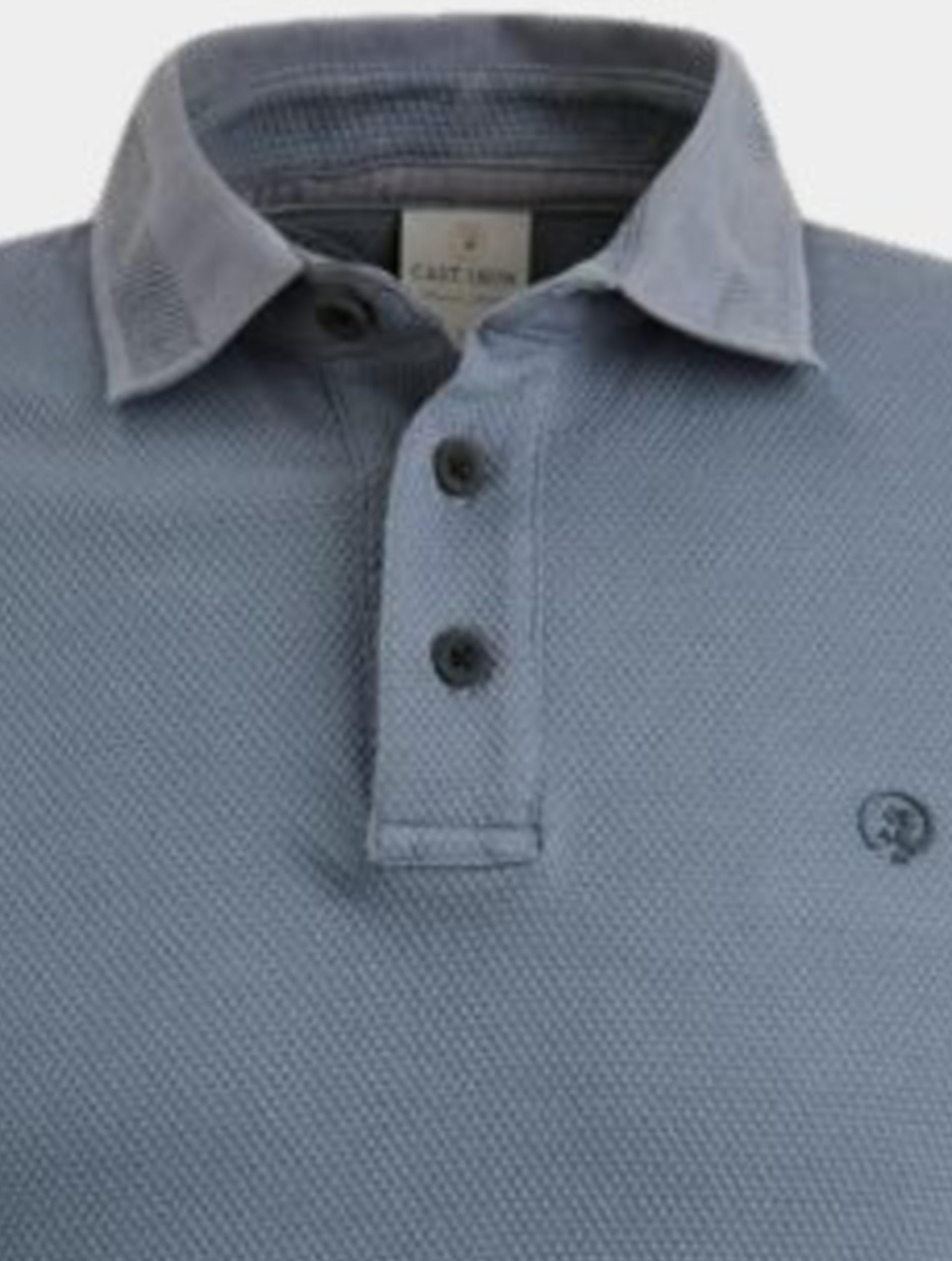 Cast Iron Polo Korte Mouw Blauw Short Sleeve Polo Popcorn CPSS2403862/5105 thumbnail