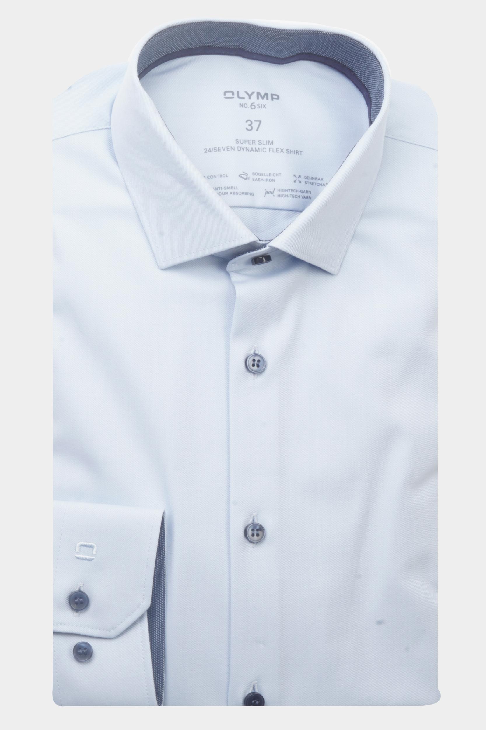 Olymp Business Hemd Lange Mouw Blauw 2554/54 Hemden 255454/11