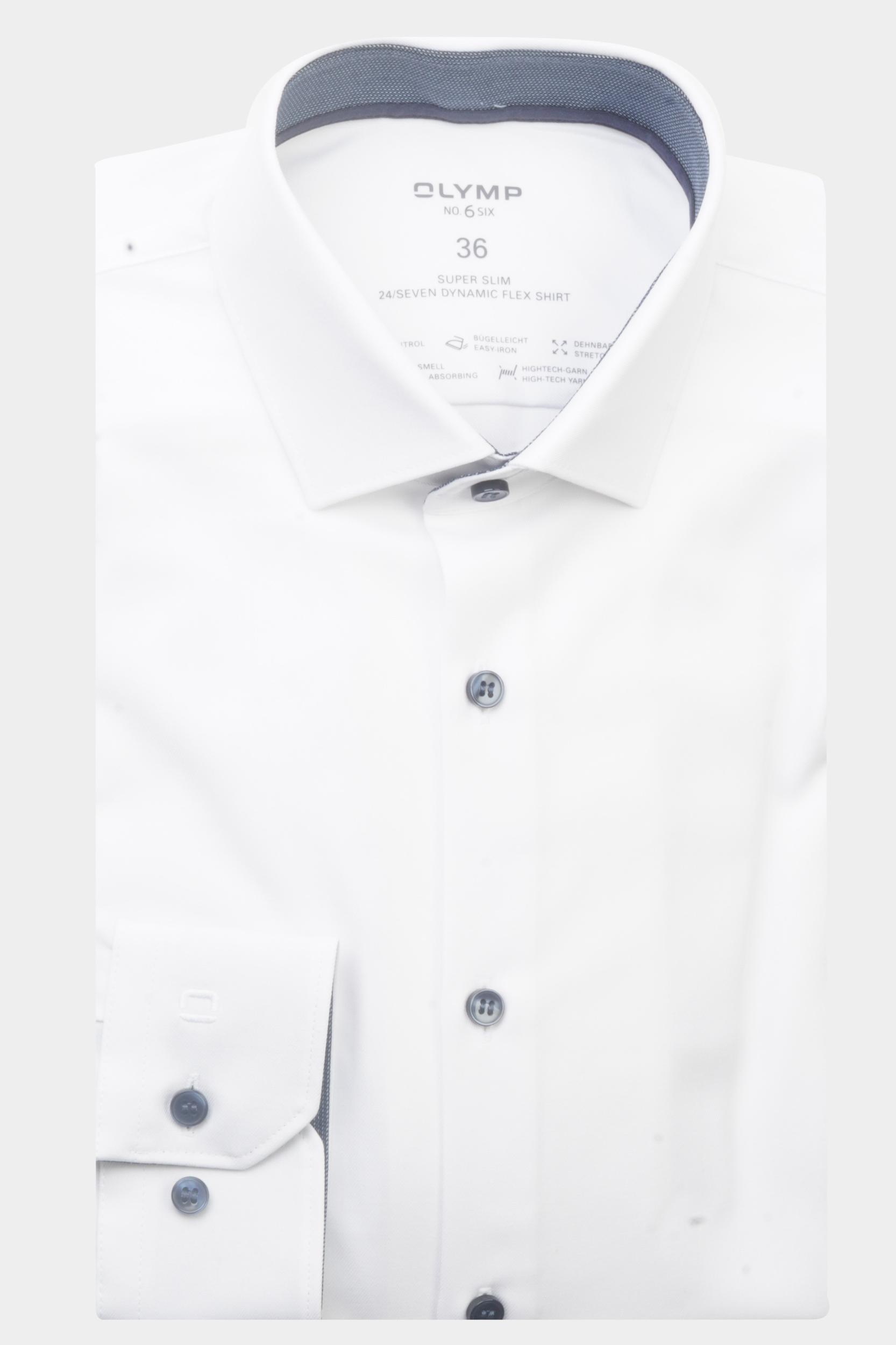 Olymp Business Hemd Lange Mouw Wit 2554/54 Hemden 255454/00
