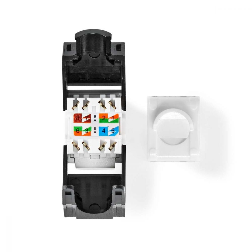 Nedis Keystone | CAT6a | RJ45 Female | U/UTP | ABS | Box thumbnail