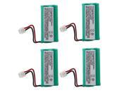 4x 2.4 Volt Home Phone Battery for Sony 6030 6031 6032 6041 6042 6043 6051 6052