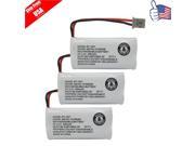 03pcs Replacement Home Phone Battery for Uniden BT-1016 BT-1021 BT-1008 USA
