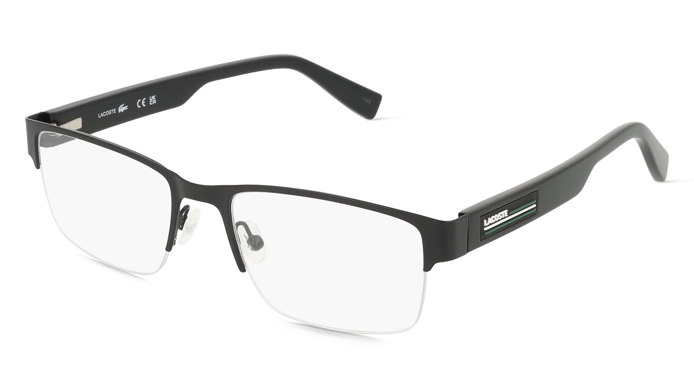 Lacoste, Sunglasses, Unisex, Black, 54 MM, Matte Black Eyewear Frames