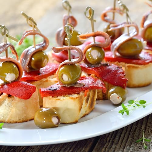 Sanniti Truffle Cheese Stuffed Greek Olives, Net Weight 16 Oz - Drained Weight 10 Oz (Pack of 2) thumbnail