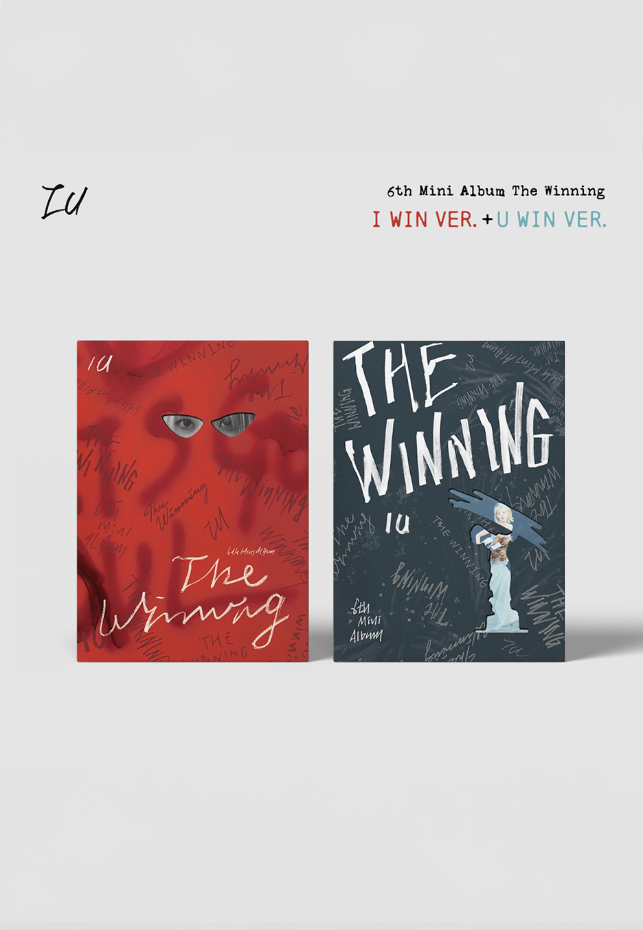 IU - the Winning - Random Cover - Incl. Photobook, Mugshot Photocard, Hidden Message Card, - COMPACT DISCS [CD]