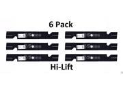 6 Pack Stens 355-177 Hi-Lift Blade for Exmark 116-5499-S 109-9393-S 109-6463-S. Qty: 6 Stens.