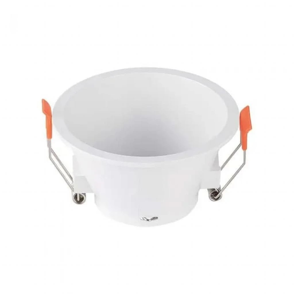 Coupelle Fixe Ronde Pour Ampoule LED GU10 V-tac VT-925 - Blanc