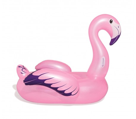 41119 Colchoneta Inflable Gigante Forma De Luxury Flamenco BESTWAY 173 X 170 Cm thumbnail