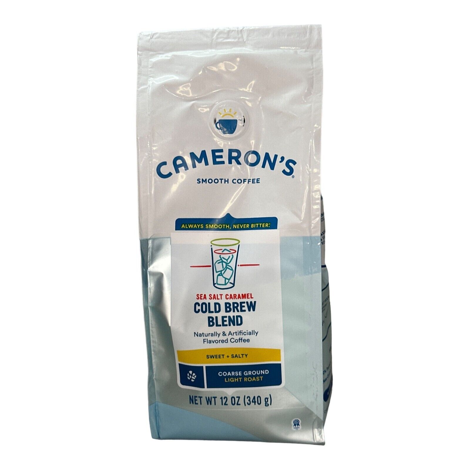 Cameron S Coffee Sea Salt Caramel Light Roast Ground Coffee - 12 Oz