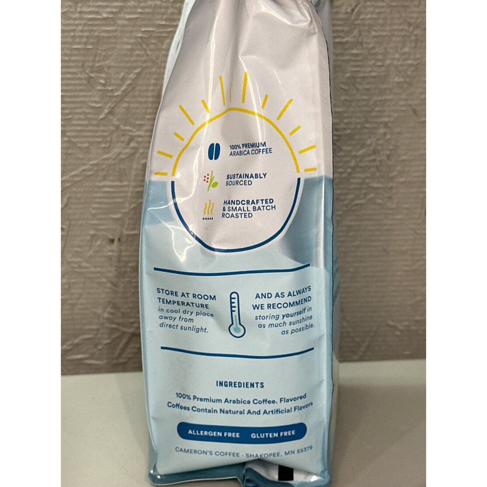 Cameron S Coffee Sea Salt Caramel Light Roast Ground Coffee - 12 Oz thumbnail