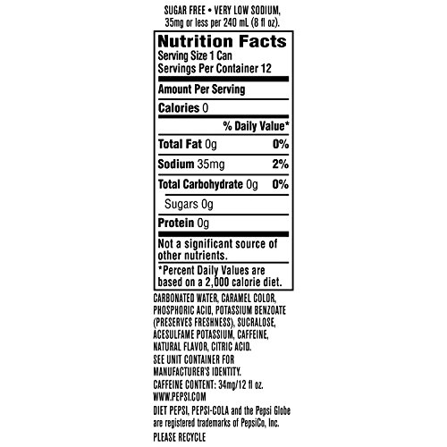 Diet Pepsi Soda, Fridge Pack Bundle, 12 Fl Oz, 36 Cans thumbnail