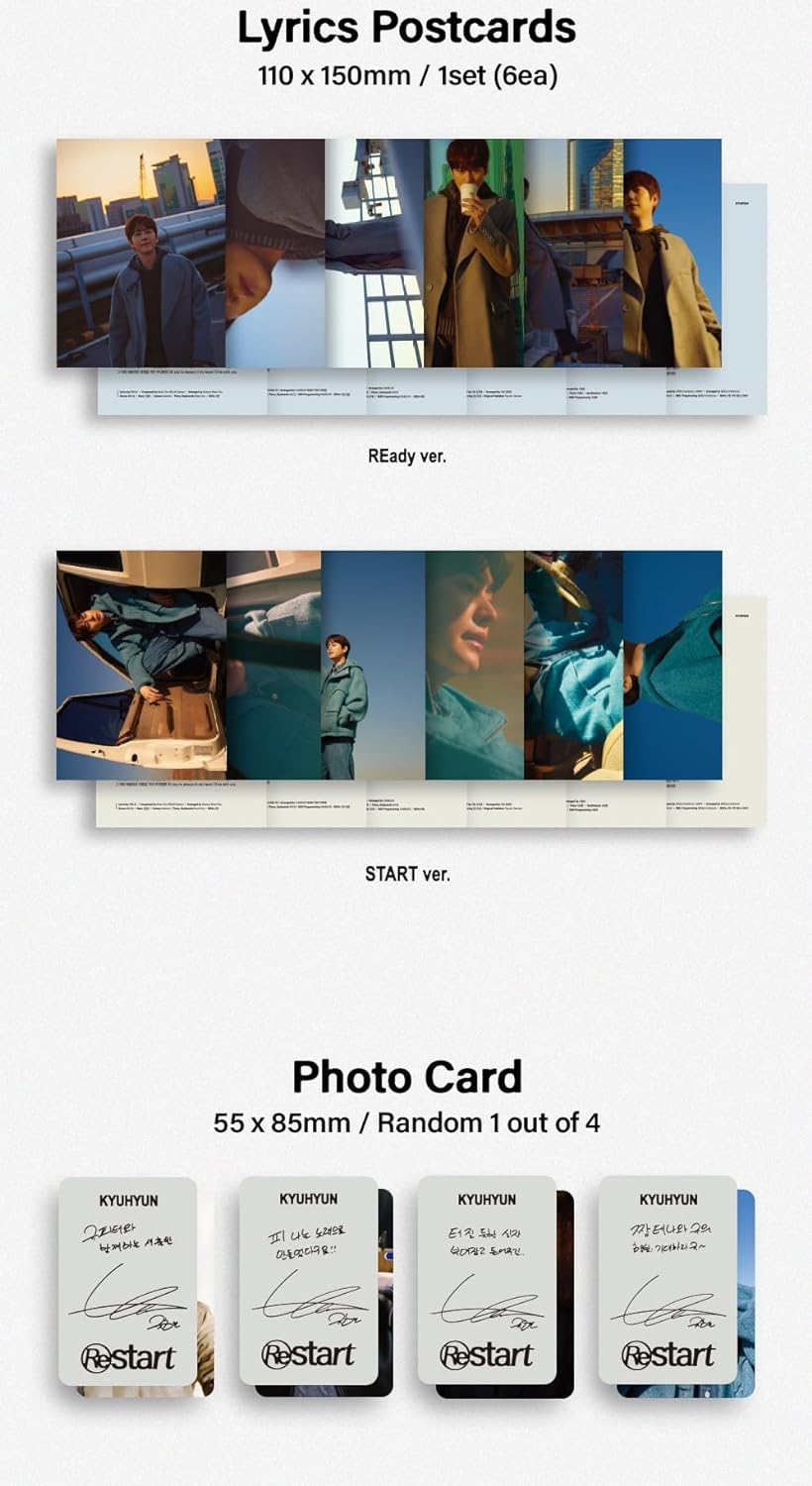 Kyuhyun - Restart - Incl. 80pg Photobook   - COMPACT DISCS [CD] thumbnail