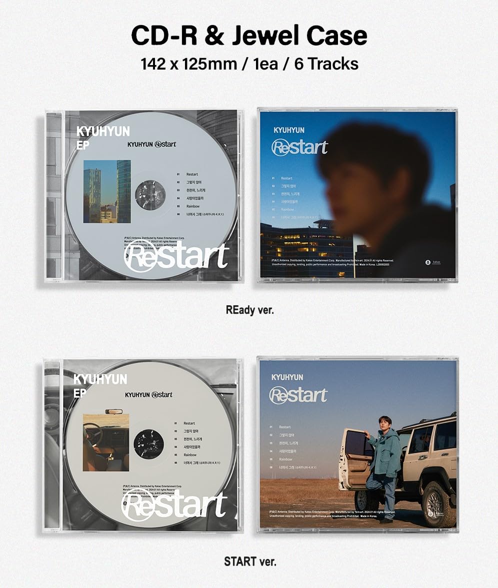 Kyuhyun - Restart - Incl. 80pg Photobook   - COMPACT DISCS [CD] thumbnail