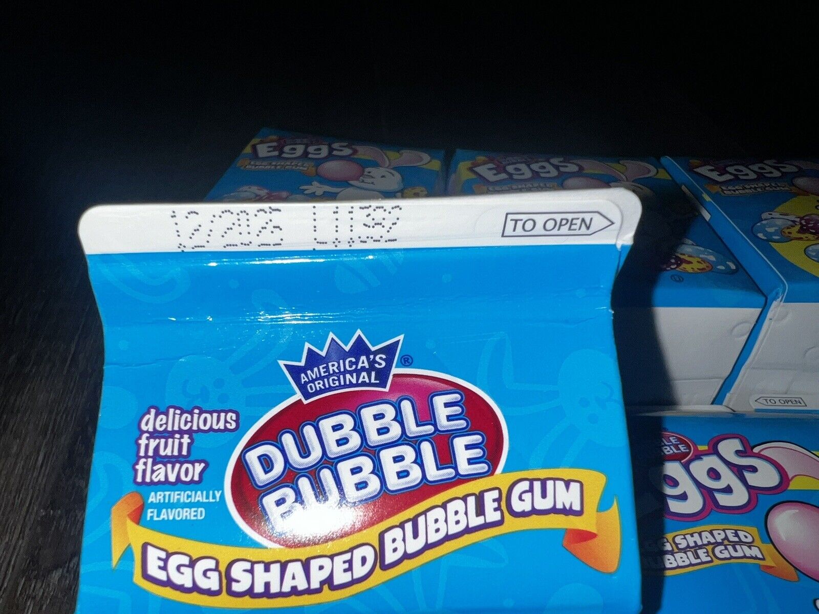 Dubble Bubble ~ Bubble Gum Eggs Easter 6-Boxes 7 Oz. Each ~ Expires 12/2025 thumbnail