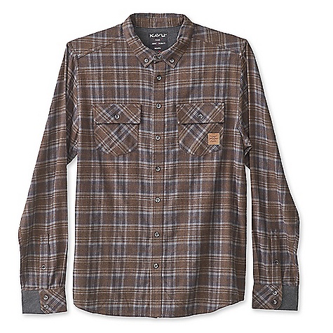 KAVU Men's Everyday T's Buffaroni Shirt - Men's Earth M 51052722 Model: 5105-272-2